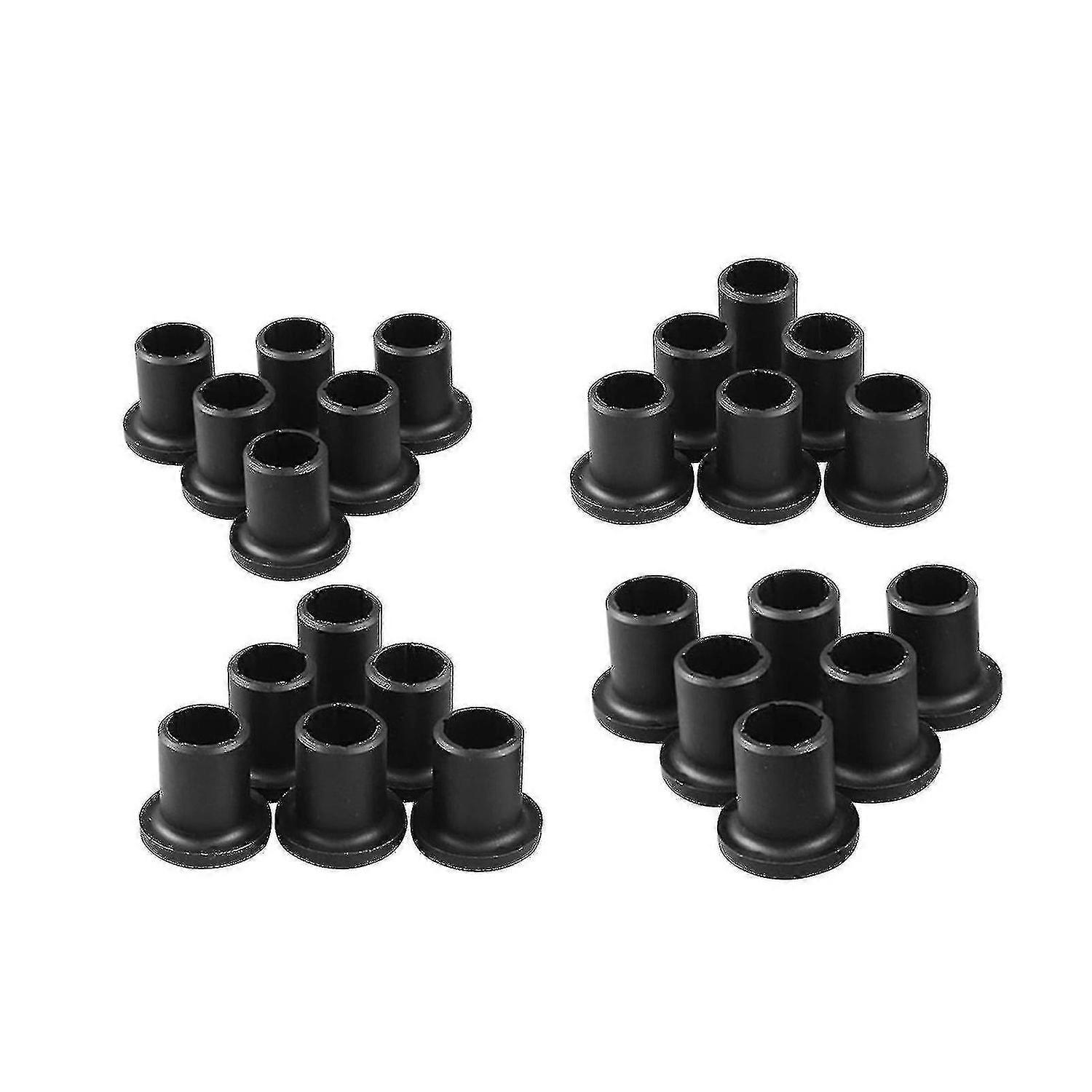 24pcs Short Bushing Professional High Strength Black Rear A-arm Short Bushing For Polaris Ranger 500