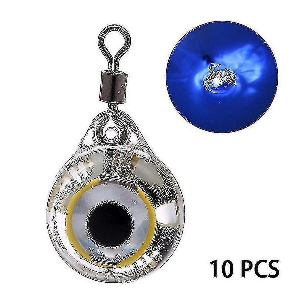 Led Fishing Lure Night Light Battery Powered Glow Underwater Attracting Fish Lamp