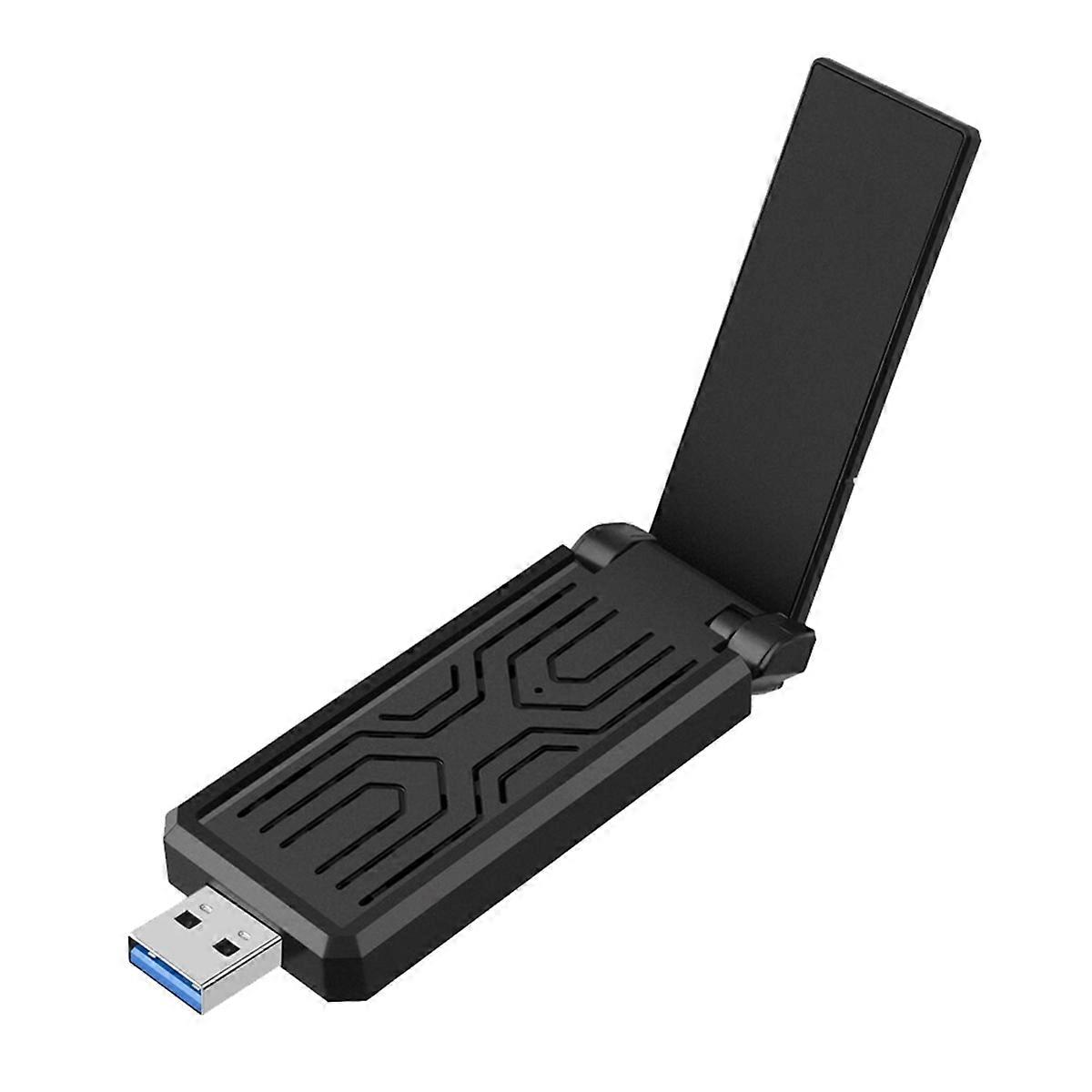 AX5400 Wifi Adapter USB Network Card Wifi 6e Tri-Band Dongle for Pc Desktops Laptop 10 11 Driver Fr