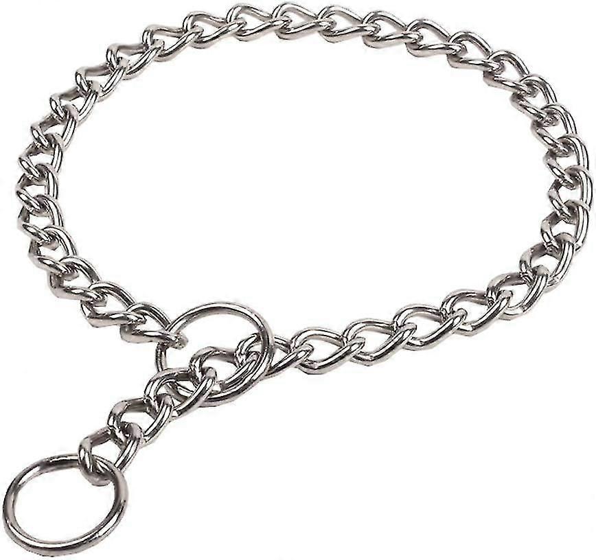 Chain Dog Training Choke Collar, 24 In, 4 Mm