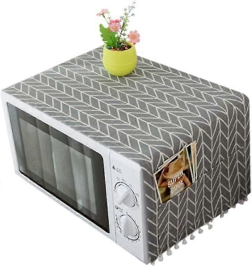 Microwave Oven Protective Cover - Dustproof Storage Bag Kitchen Accessory
