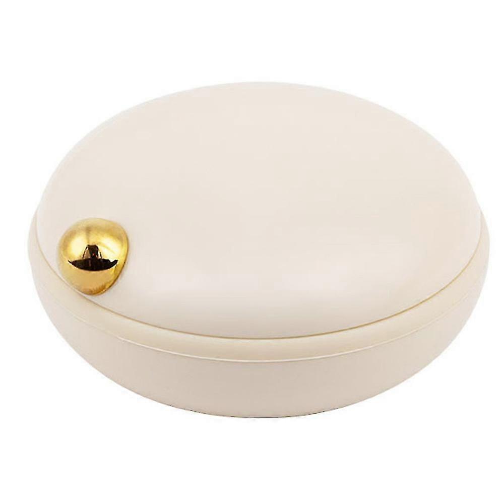 Small Pill Box, Waterproof Portable Daily Small Pill Case For Purses Pocket Compact Travel Medicine Holder For Vitamins,fish Oils, Supplements, Medica