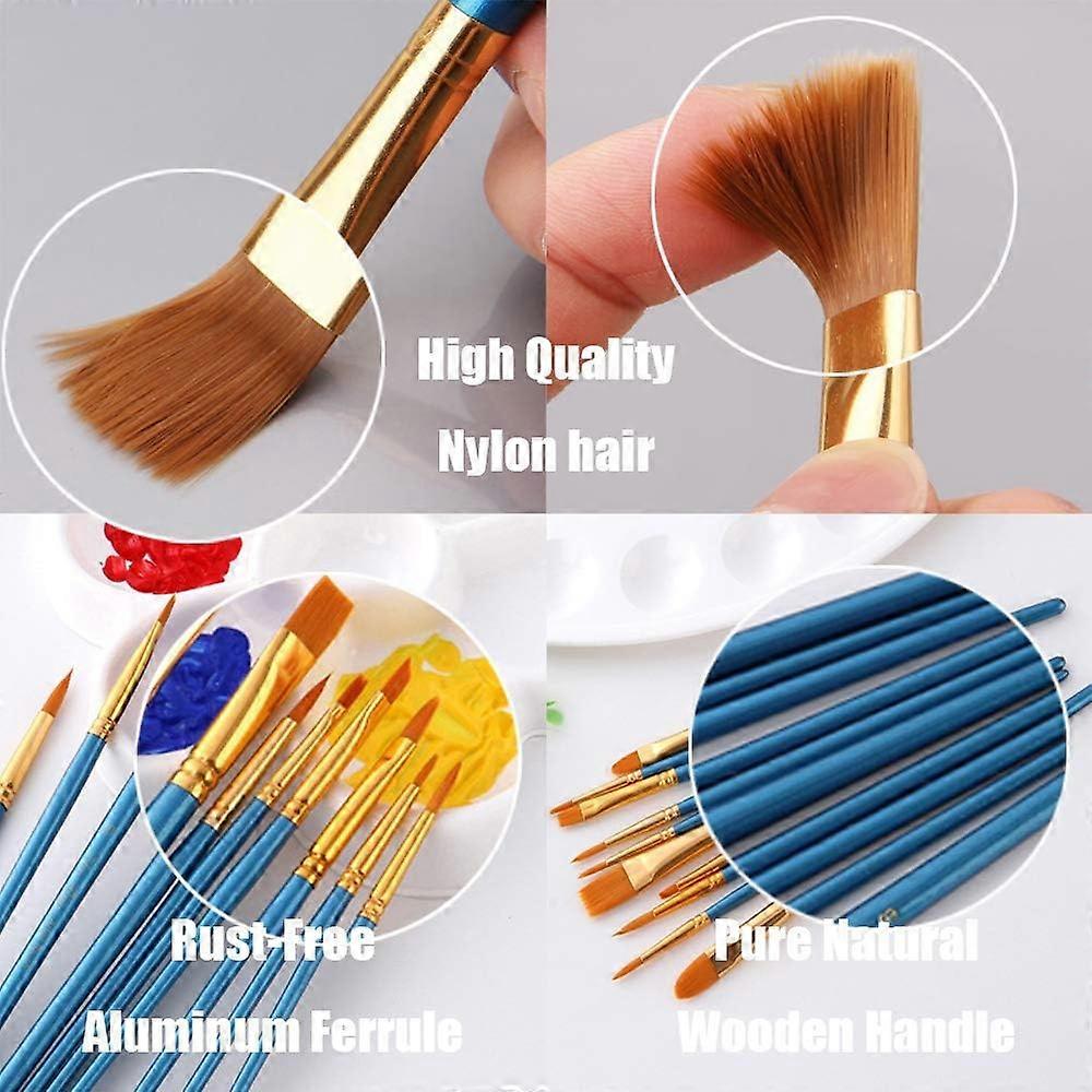 Multi-functional Paint Brushes Set, Easy-to-Clean, Long-Lasting Performance
