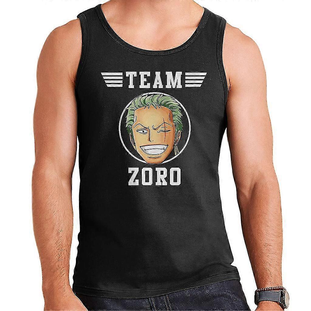 Team Roronoa Zoro One Piece Väst för män