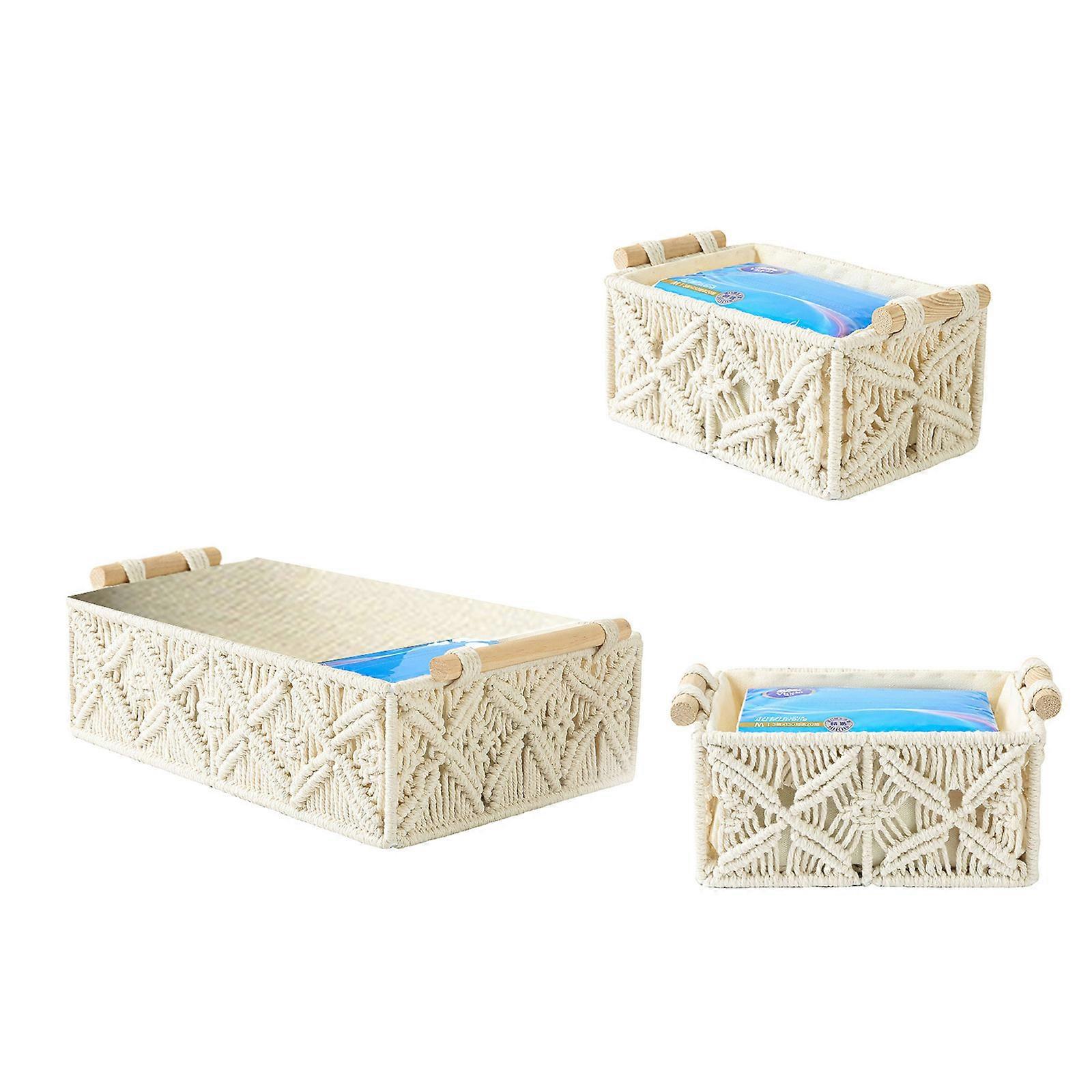 Practical Sturdy Cotton Storage Container Home Accessory for Household Daily Use Enhances any Decoration Styles