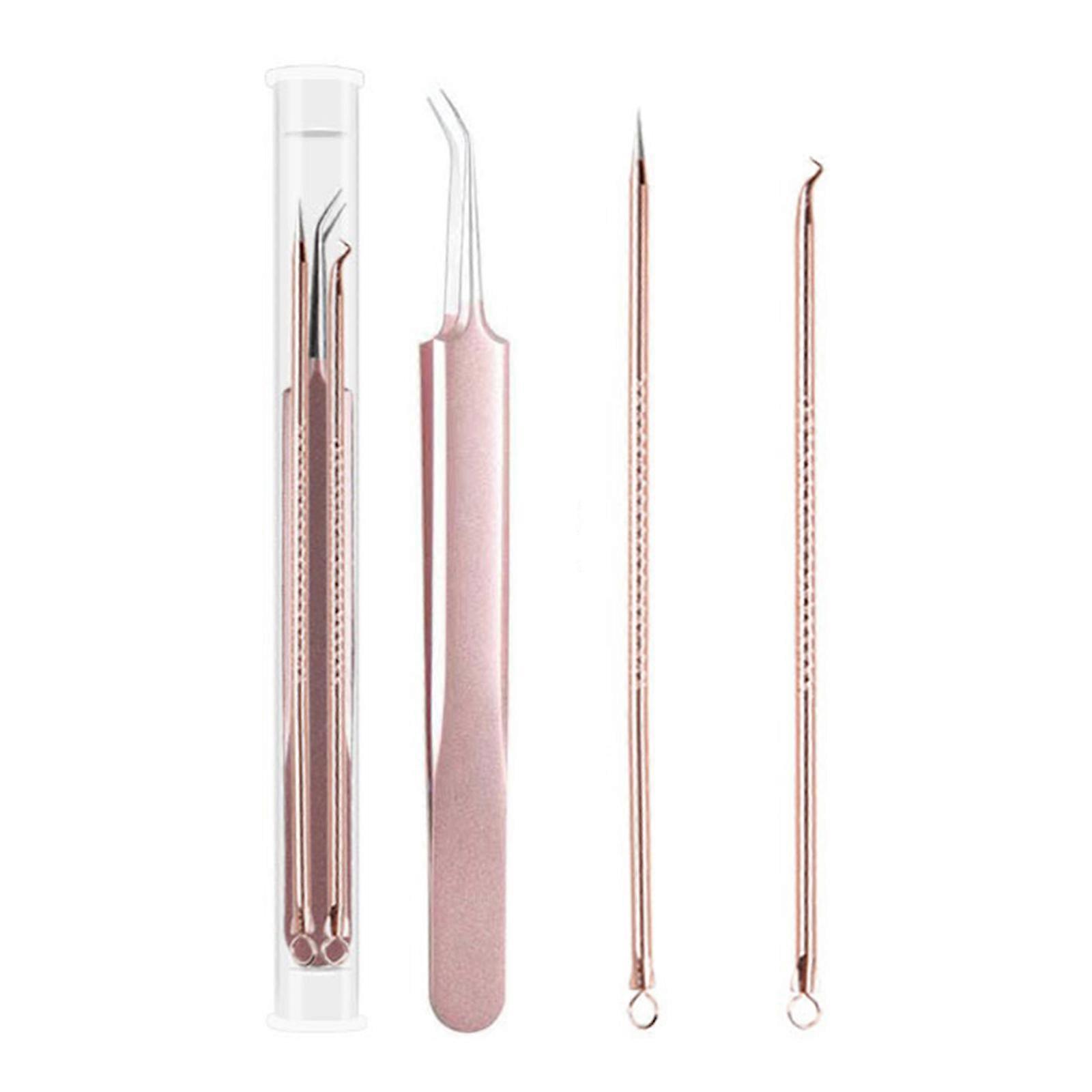 Vinyl Weeding Tools Kit with Storage Box 3Pcs/set DIY Accessories Handmade Tool Rose gold