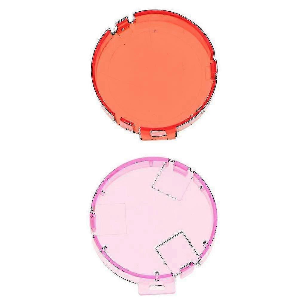 Caraele 2xカメラダイビングスキューバ防水色補正フィルターAkaso Ek7000用