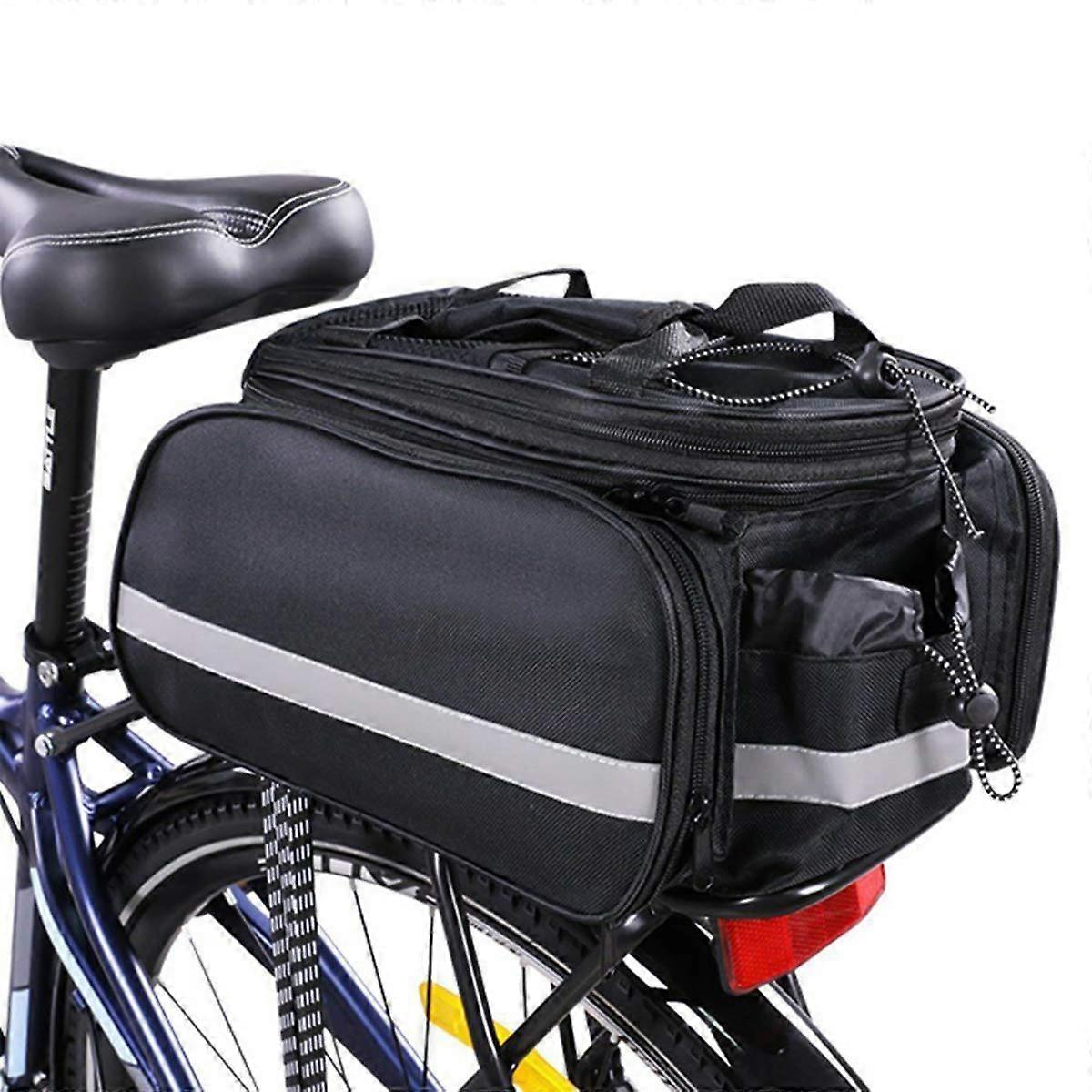 Removable bicycle rear bag rack