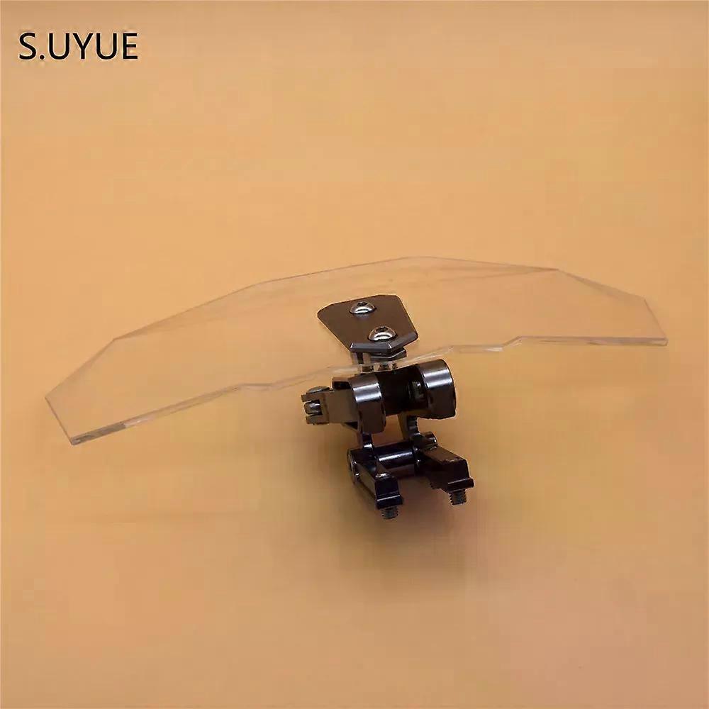 Motorcycle Risen Windshield Windscreen Bracket Set Screen Protector Adjustment Lockable compatible for R1200GS  F800GS Universal MAXP