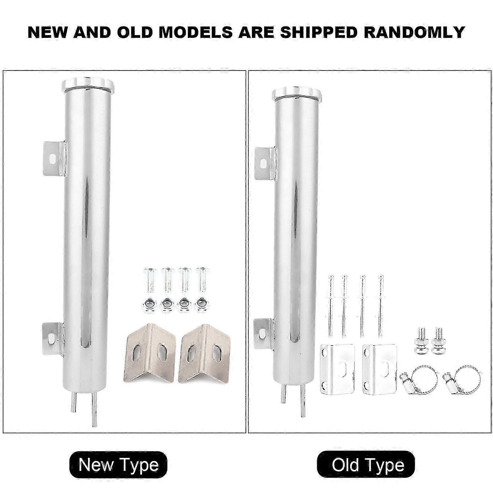 13in Universal Stainless Steel Coolant Overflow Tank for Cars