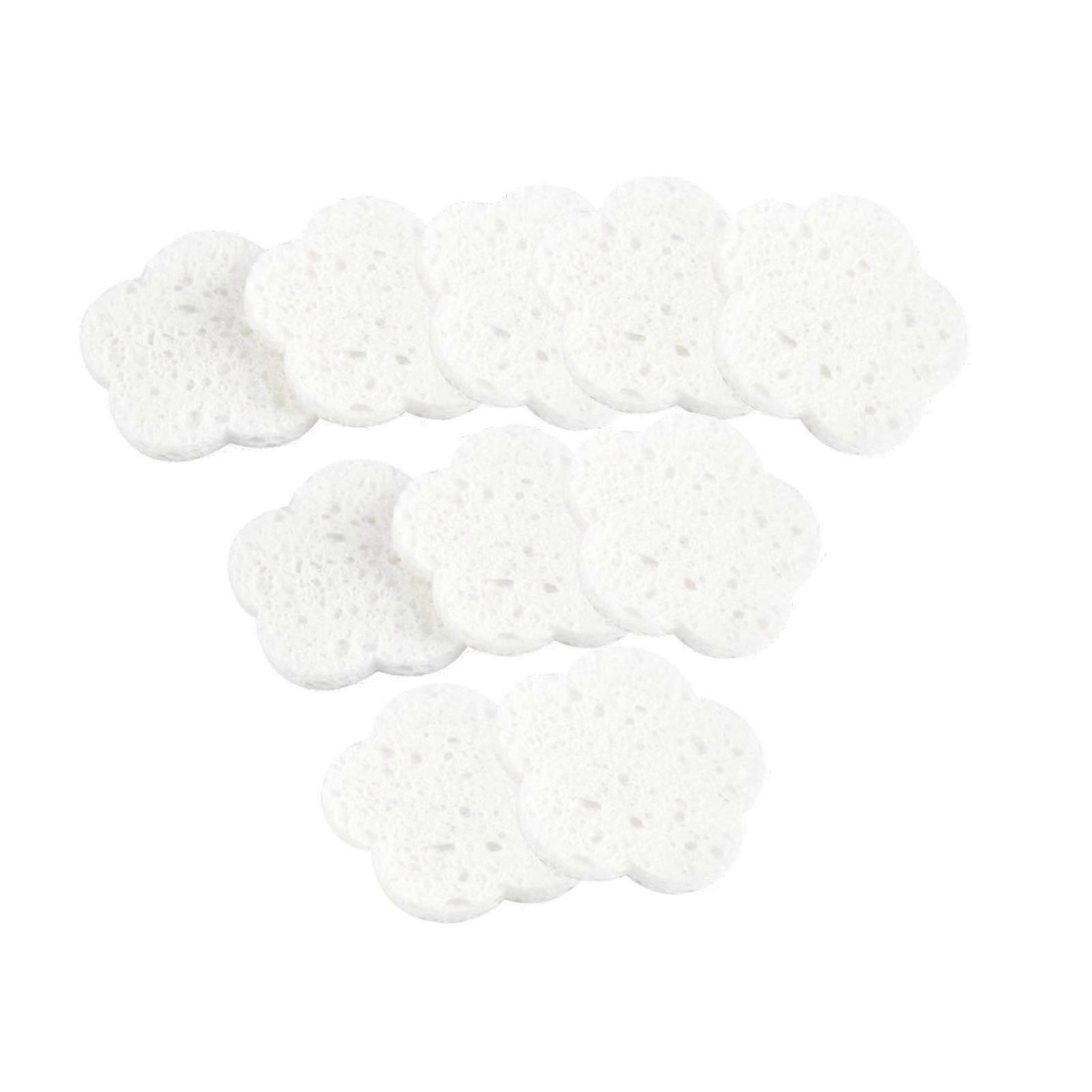 10 stycken texturerade konstskumark tomma för barn konstprojekt 3d konsthantverk blomma 6cm