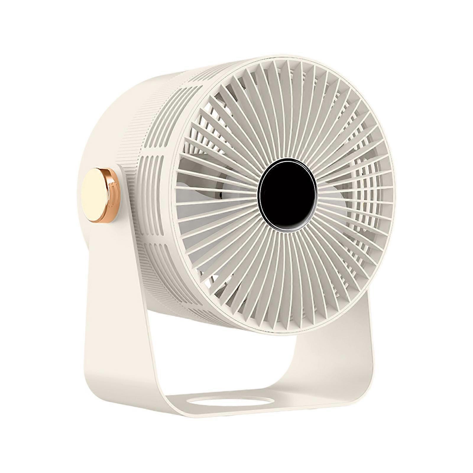 Fans For Home Bedroom Table Wind Circulator Fan For Whole Room 16ft Strong Airflow 90 Degree Adjustable Tilt Low Noise 3 Speed Mini