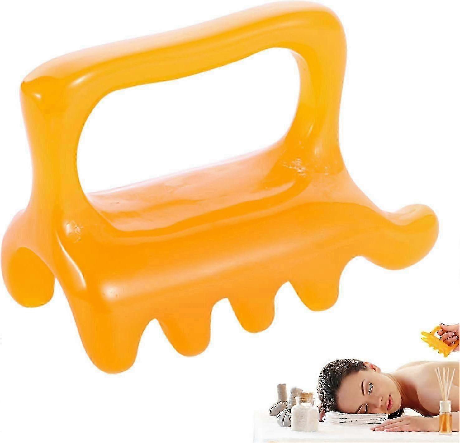 أداة تدليك اللفافة الجديدة ، مدلك نقطة الضغط | أداة كشط غواشا الصغيرة لتدليك الساق والوجه والرقبة والظهر ، والاسترخاء ، وإزالة السيلوليت- إيفان