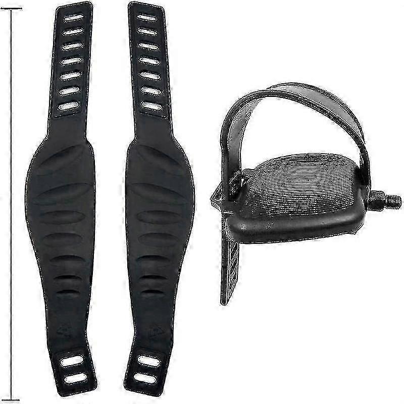 High-Quality Widened Pedal Belts for Exercise Bikes A Pair