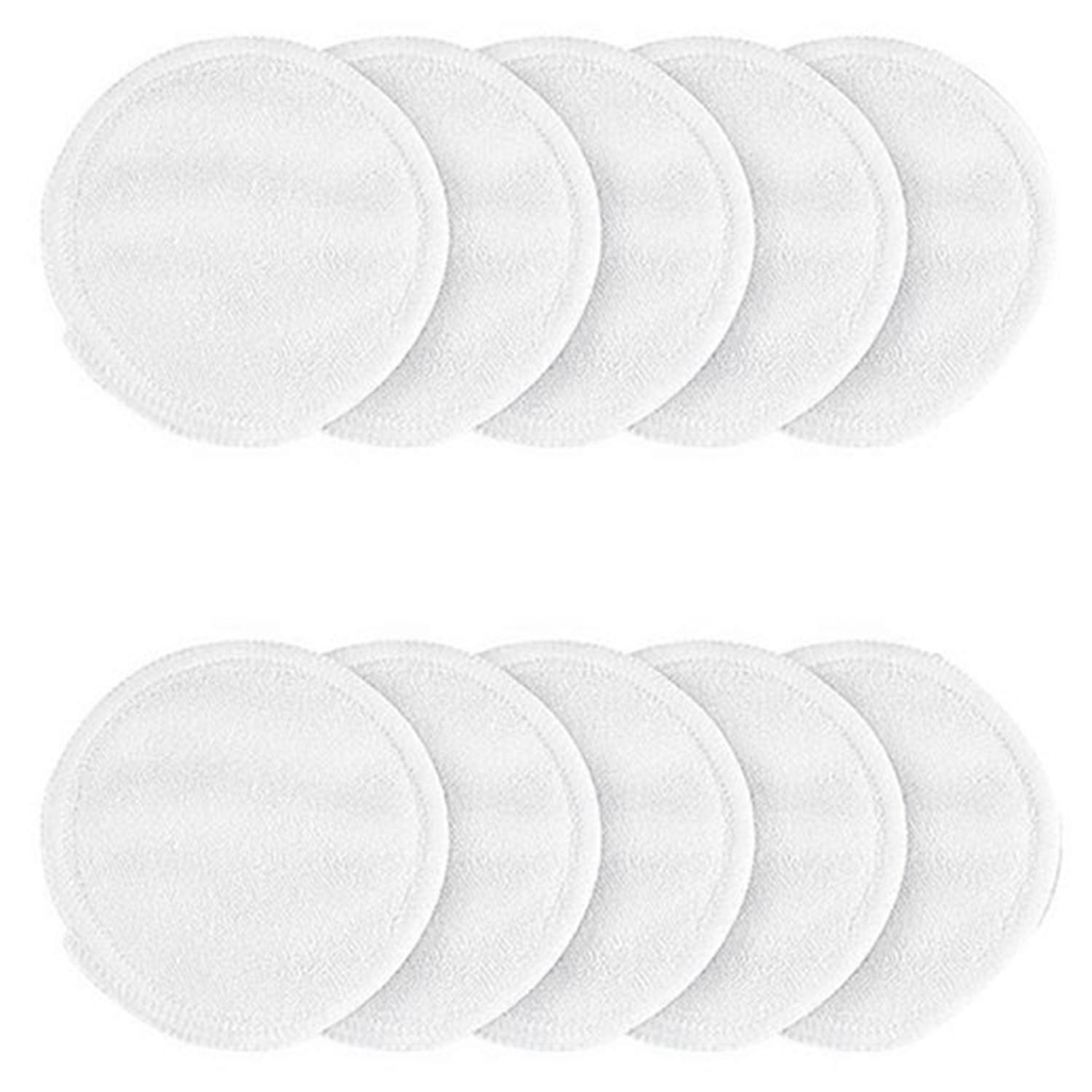 10Pcs Make Up Remover Pads Cleansing Reusable Face Wipes Care
