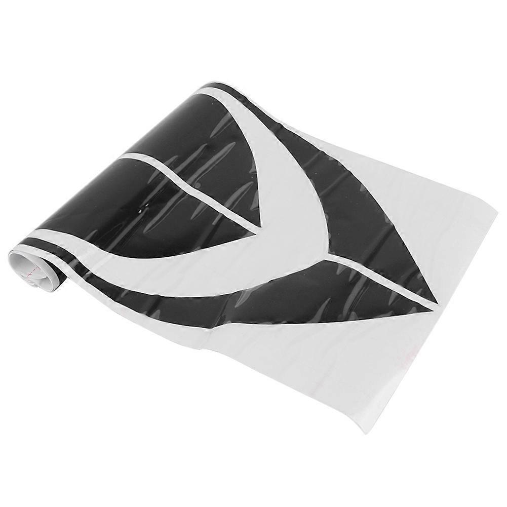 Racing Sports Car Body Engine Hood Stripe Sticker Decal Tape Styling Decoration(Black)