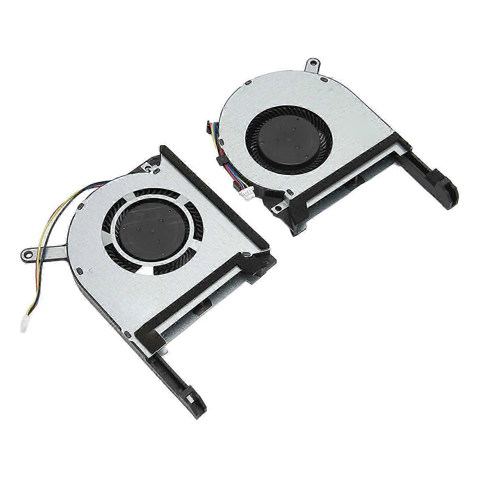 CPU GPU Cooling Fan 4 Pin Good Heat Dissipation Laptop Cooling Fan for Asus TUF Gaming FX505DU for FX505DY for FX505DD CPU GPU Fan Edition