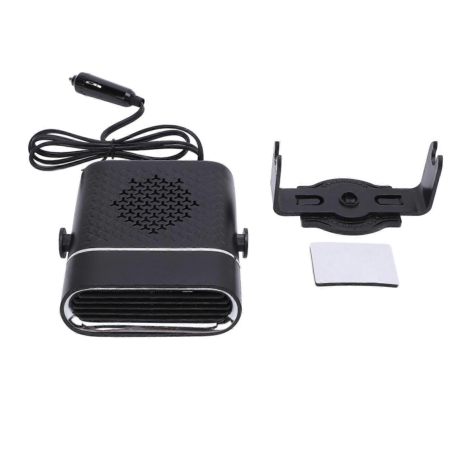 Portable Car Heater High Power Portable Multifunctional Car Windshield Defogging Heater Black 24V
