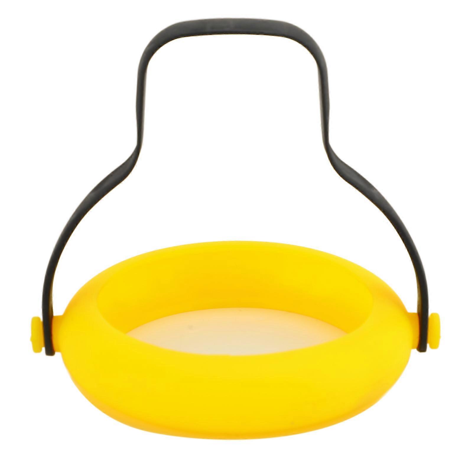 Silicone Egg Ring Non Stick Round Cooking Mold with Handle for Pancakes Omelets Hash Browns Breakfast Tool