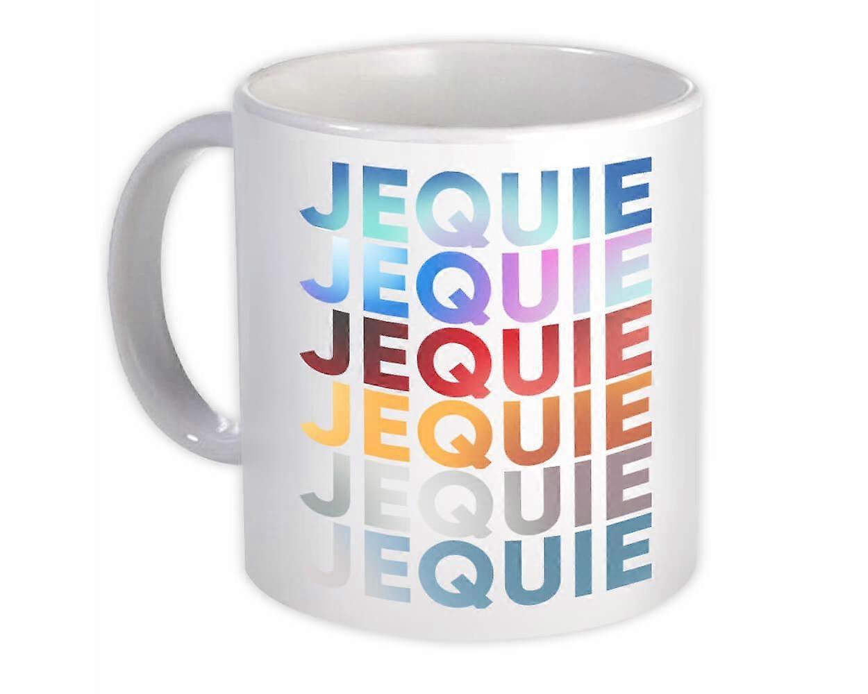 Caneca de presente: Jequie Bahia Gradiente