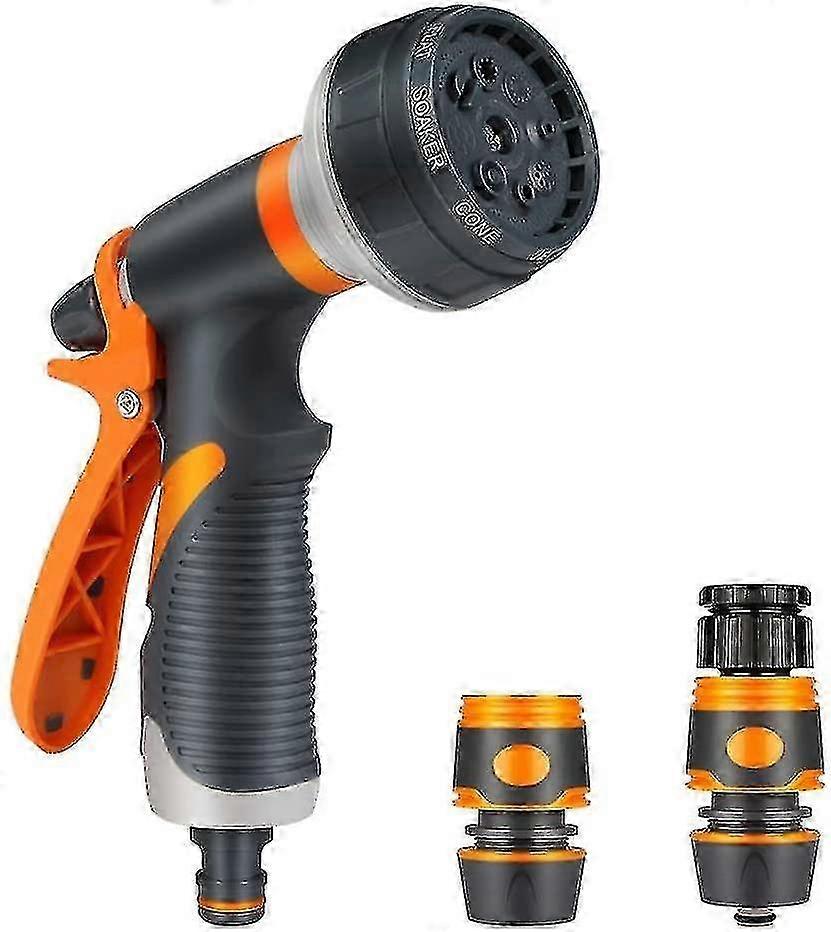 Gartendusche, 8 einstellbare Bewässerungsmuster mit Gartenhandbrause hoch SZRH A-G