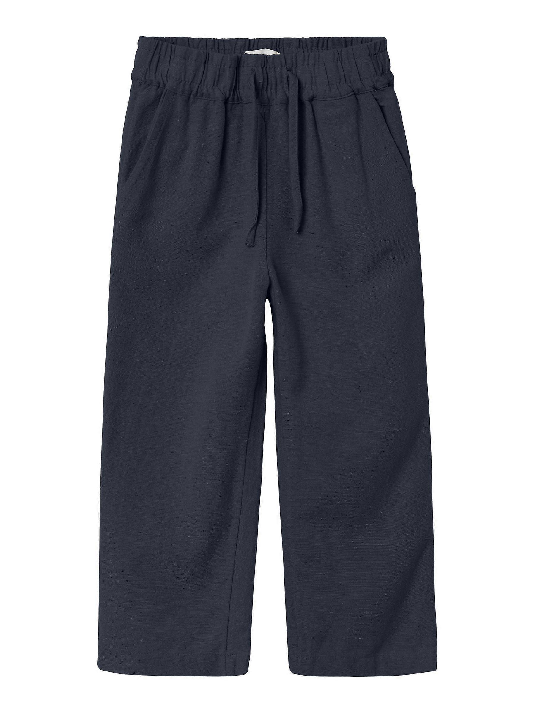 Comfortable Leisure Pants with Elastic Waistband and Drawstring