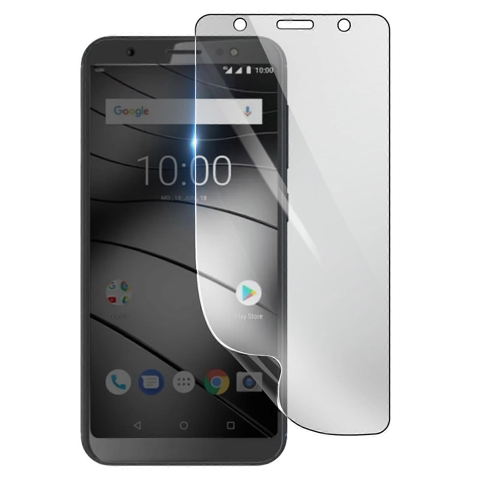 Shockproof Hydrogel Screen Protector for Gigaset GS185, Transparent