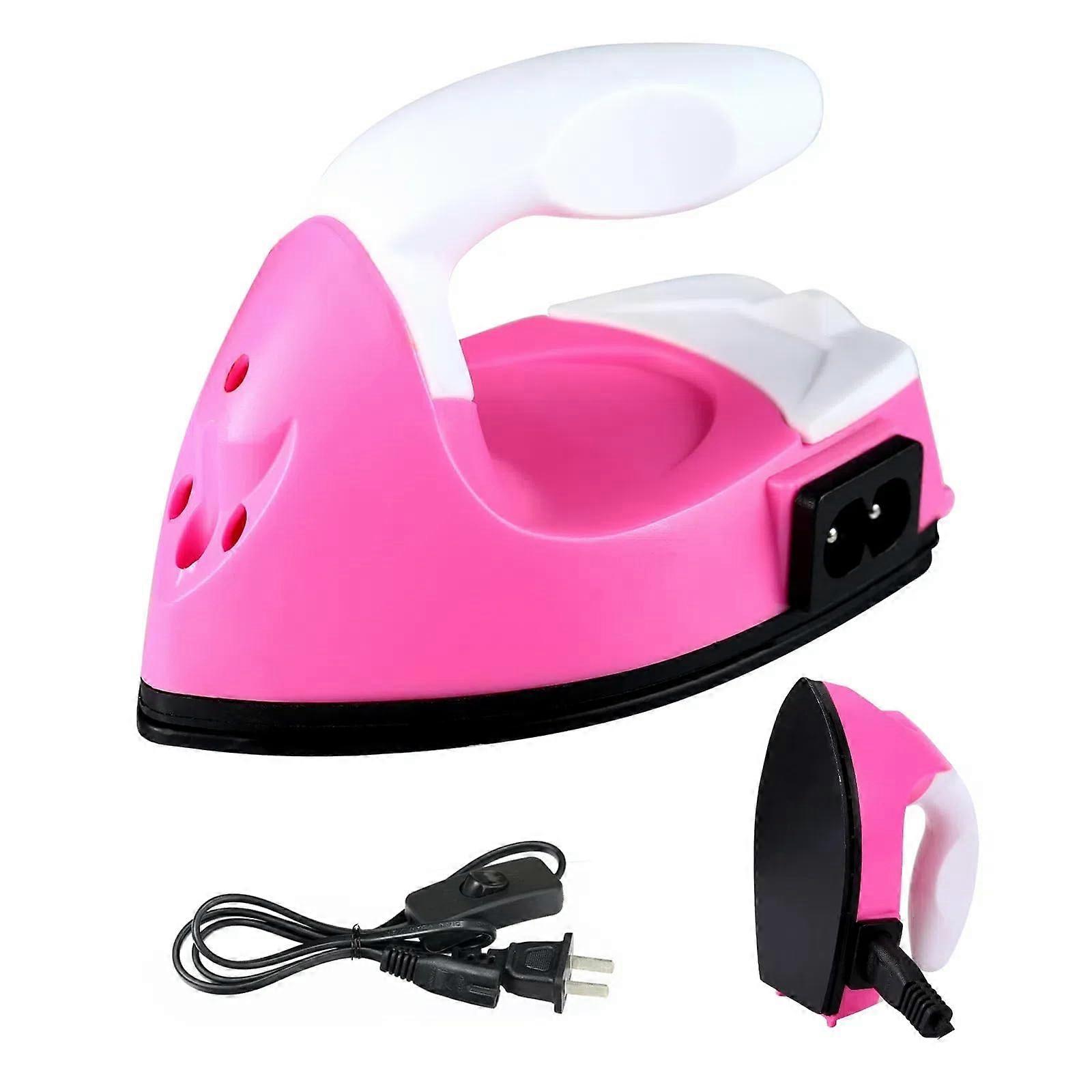 Mini Craft Iron For DIY Shoes And T-Shirts, Compact Size, Lightweight, Adjustable Temperature