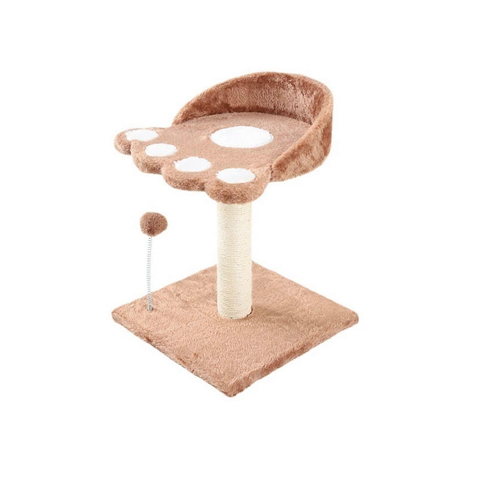 Multi-functional double-layer paw print cat climbing for frame cat jumping platform small size