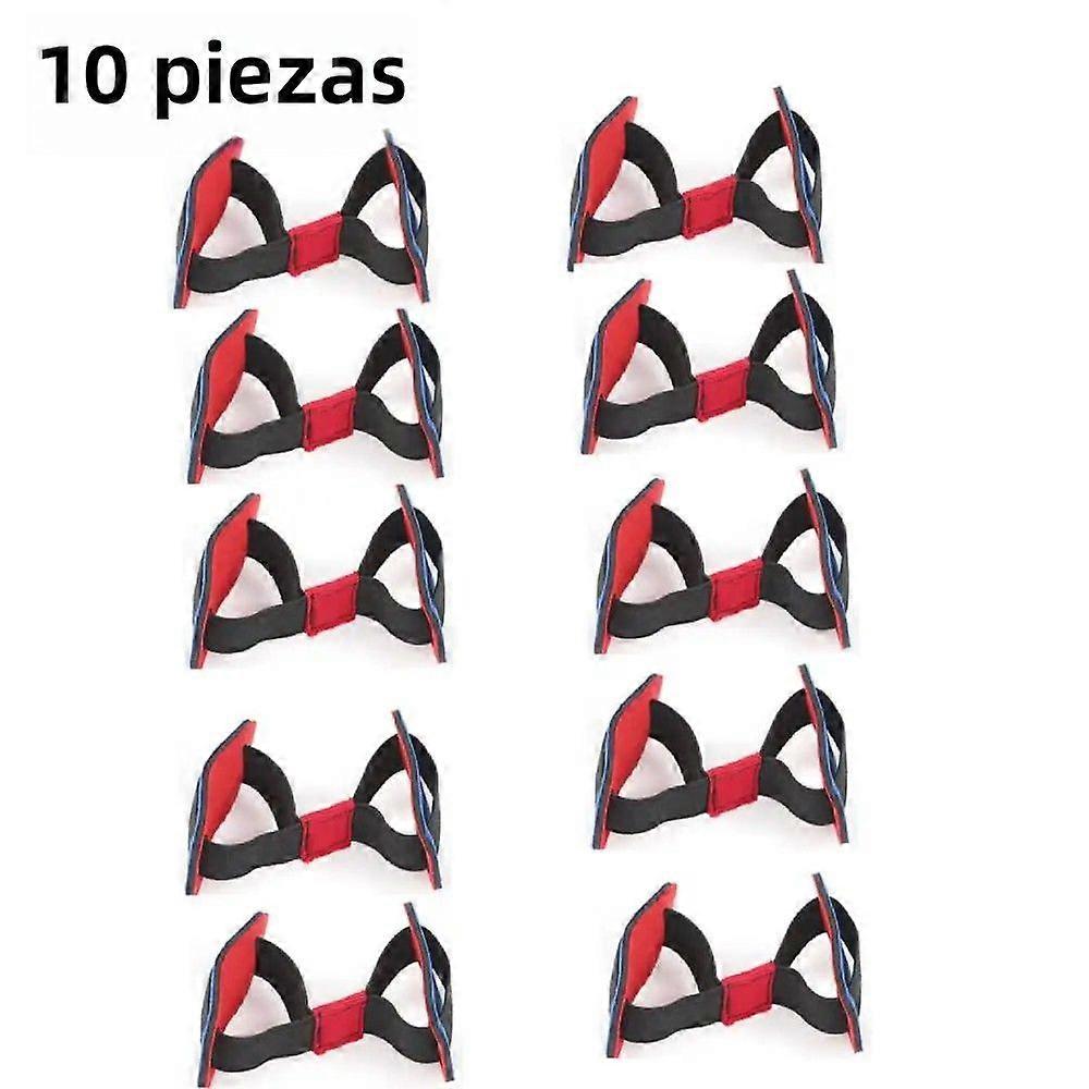 1-10PCS Index Valgus Corrector Big Toe Recovery & Training Strap Toe Separator Foot Care Tool Sponge Fabric Elastic Material