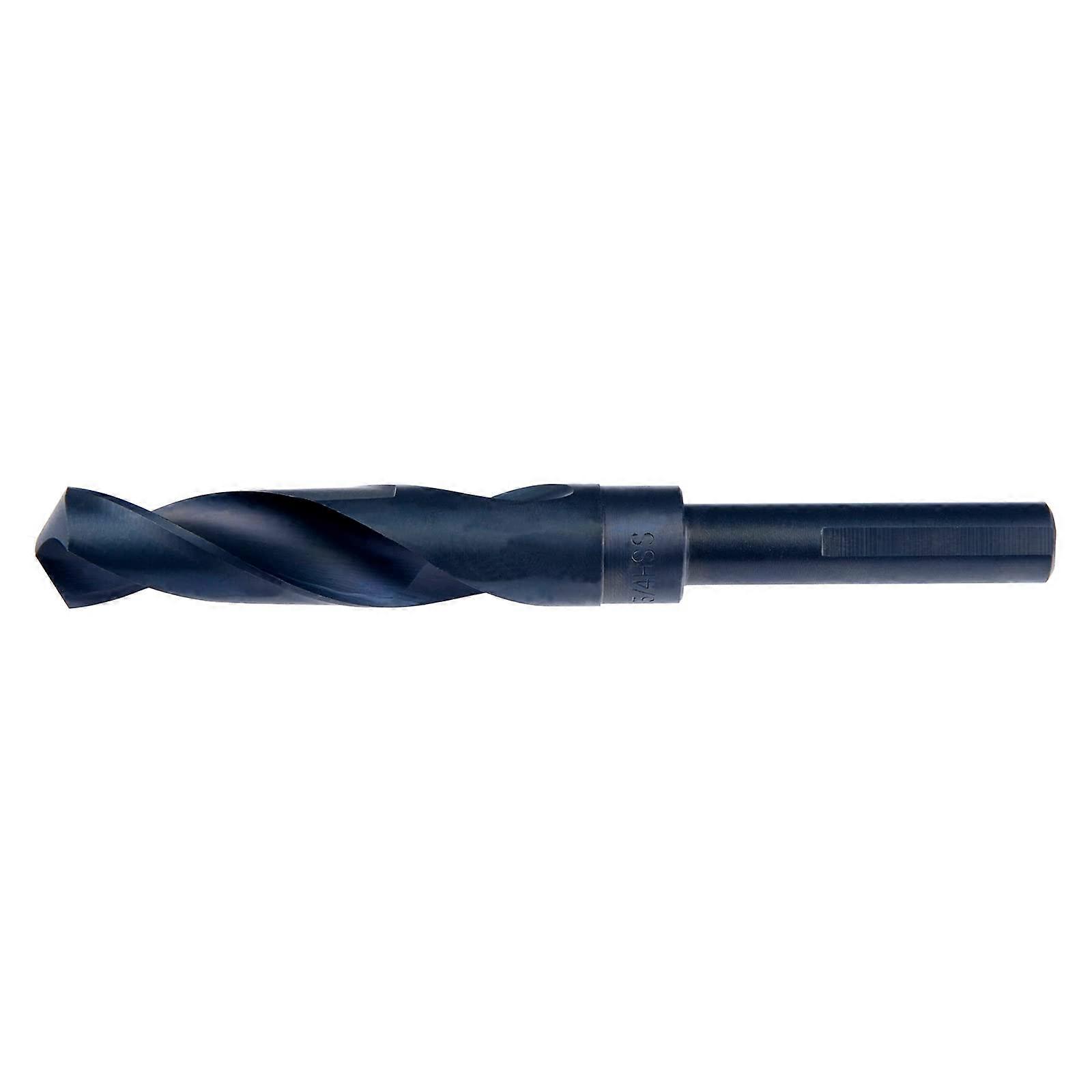 9/16" Silver and Deming Drill Bits HSS M2 Prentice Twist Drills Black Oxide 3-Flat 1/2" Shank 6" OAL SD02B03R036