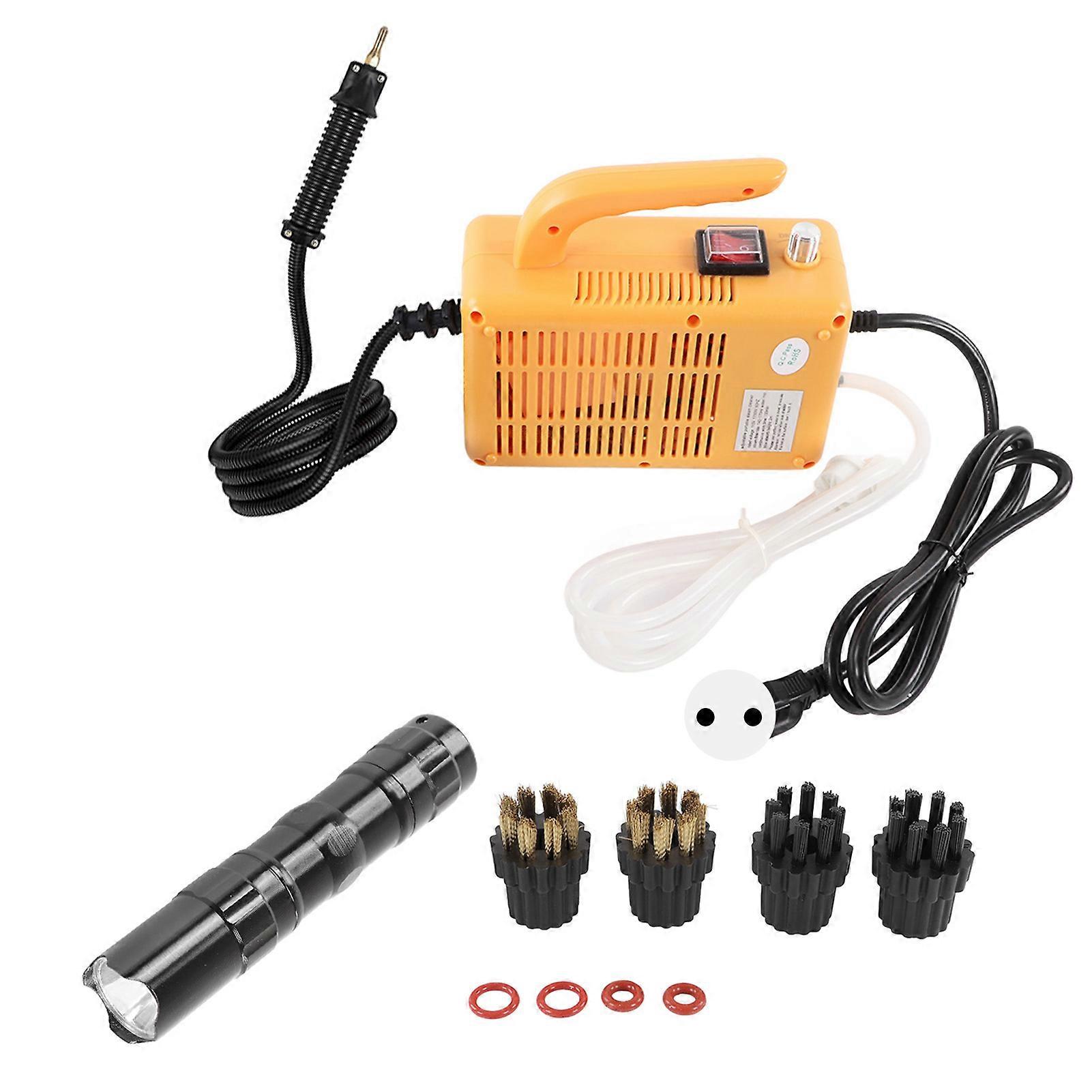 1700W High Pressure Steam Cleaner with Flashlight Extension Tube Handheld Steam Cleaning Machine