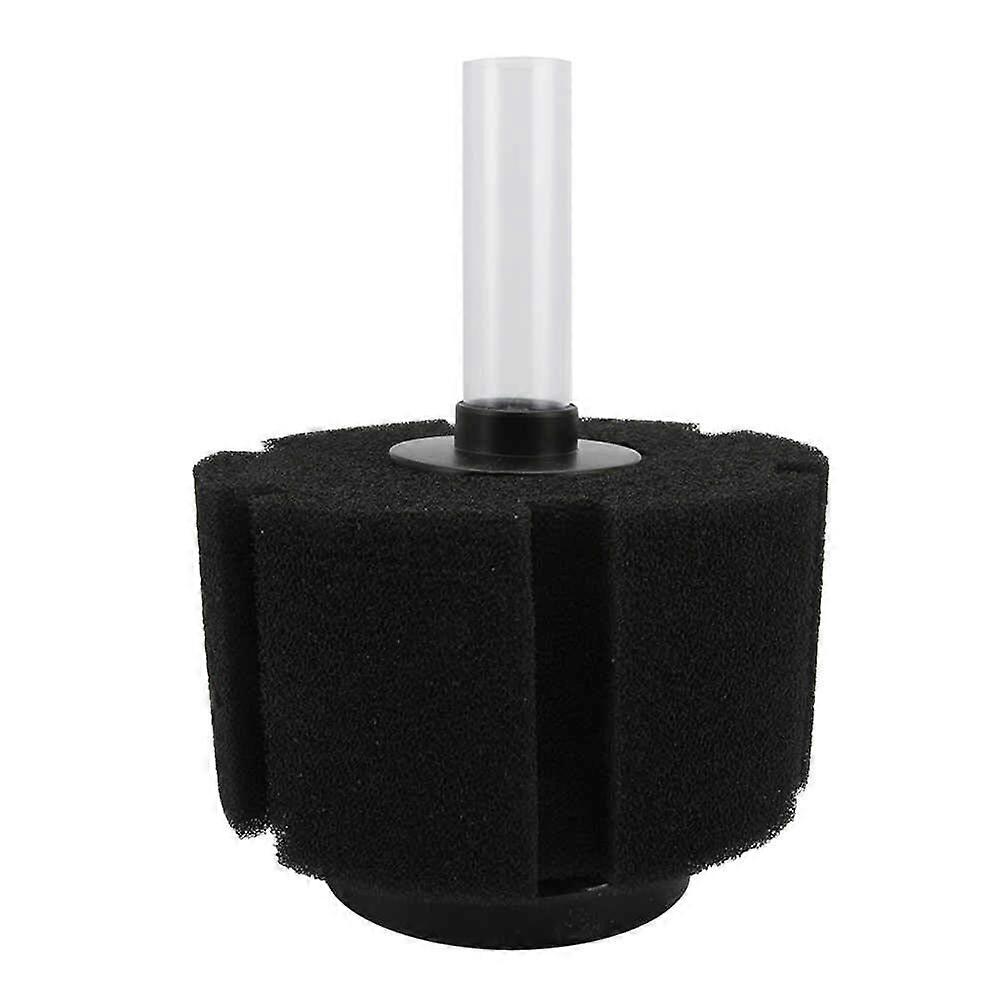 XY-280 Bio Fish Aquarium Soft Cylinder Sponge Water Filter, Black, Medium Size, High Filtration Efficiency, Compatible with Freshwater