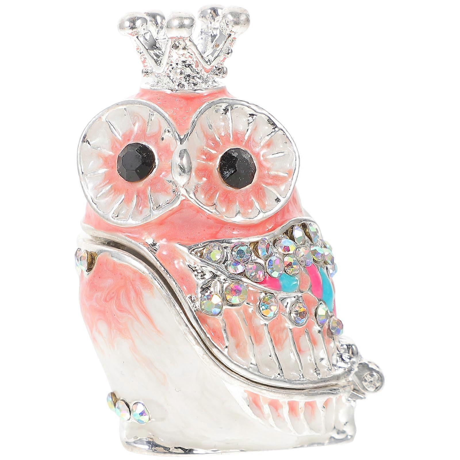 Box Ring Storage Box Storage Box Trinket Editor Owl Triple Box Ring Editor Jewelery Editor