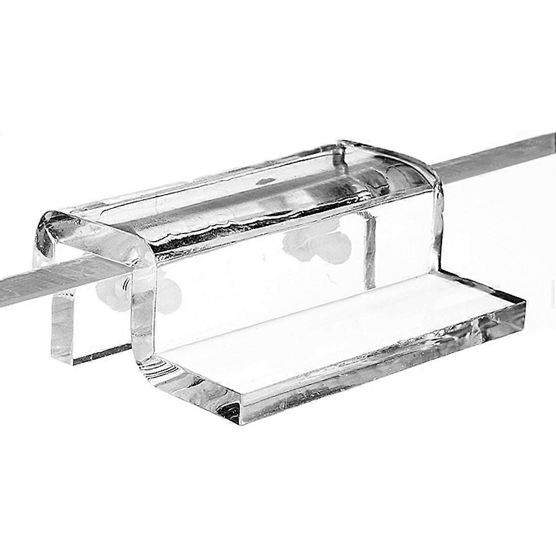 Acrylic Aquarium Top Cover Bracket Holder Clip - 4PCS Fish Tank Lid Support, Adjustable, Strong, Durable