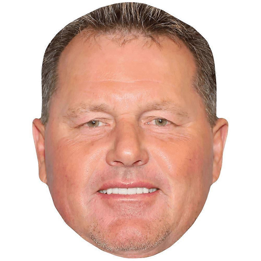 William Roger Clemens (Smile) Celebrity Mask, Flat Card Face
