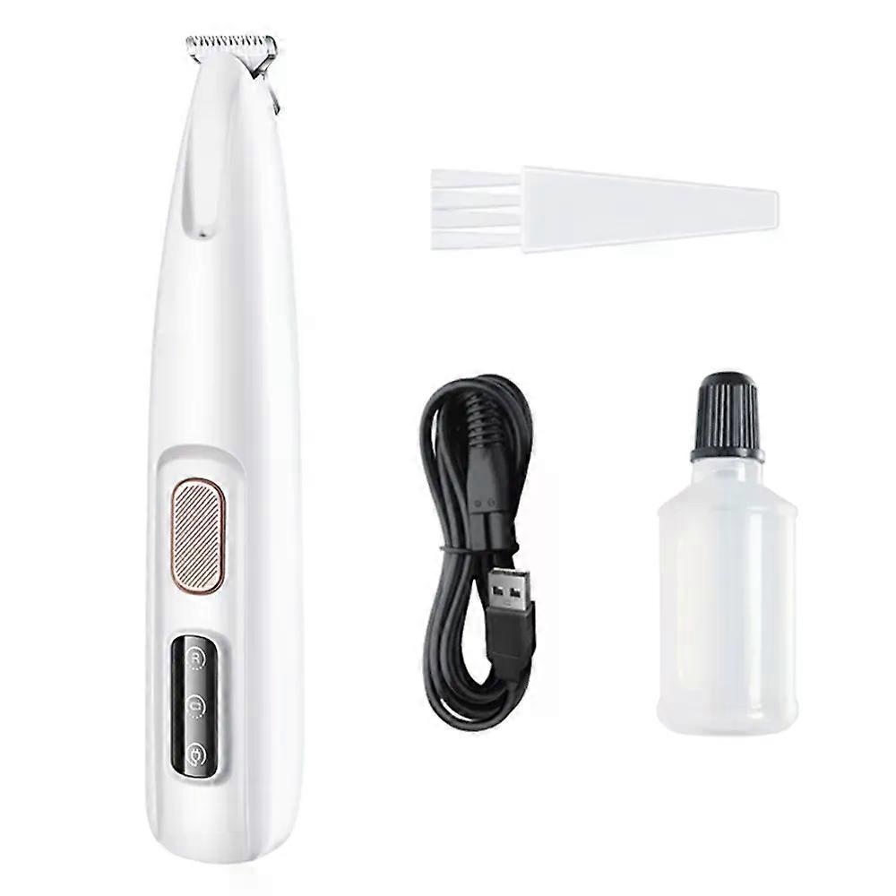 Pet Micro Precision Trimmer Rechargeable Cordless Silent Grooming Trimmer for Cats Rabbits Puppies Trimming Hair Paws Ears Face