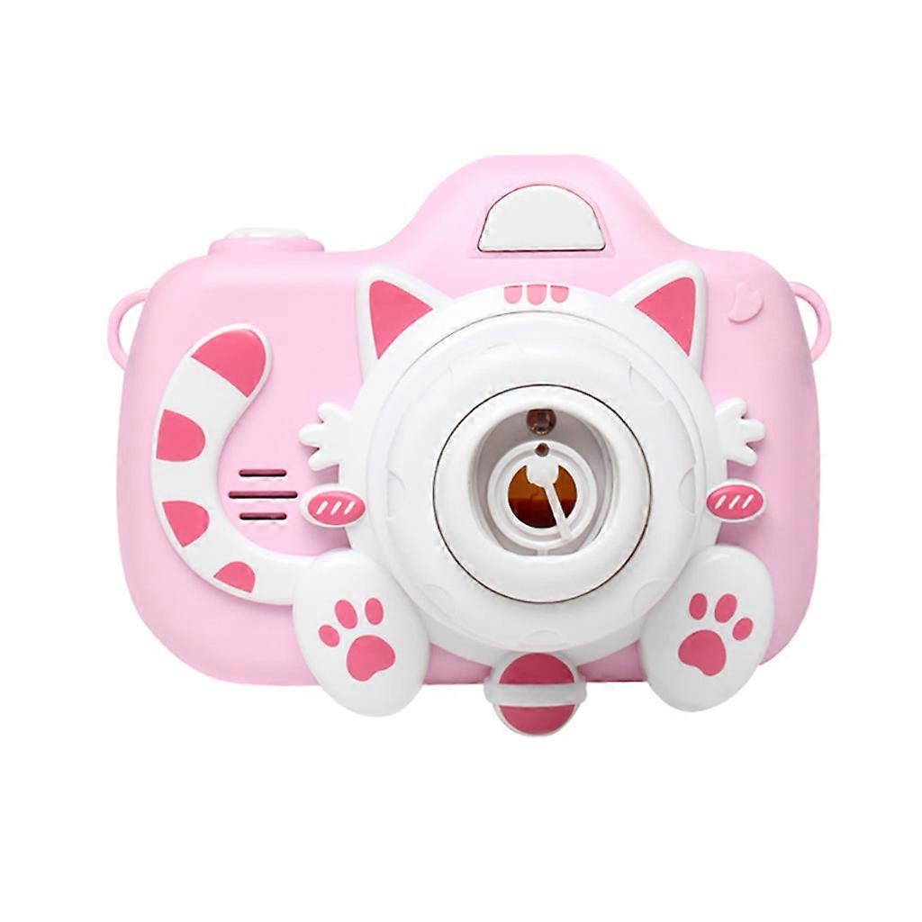 Bubbles For Kids Children's One-key Automatic Camera Music Machine Toy Machine
