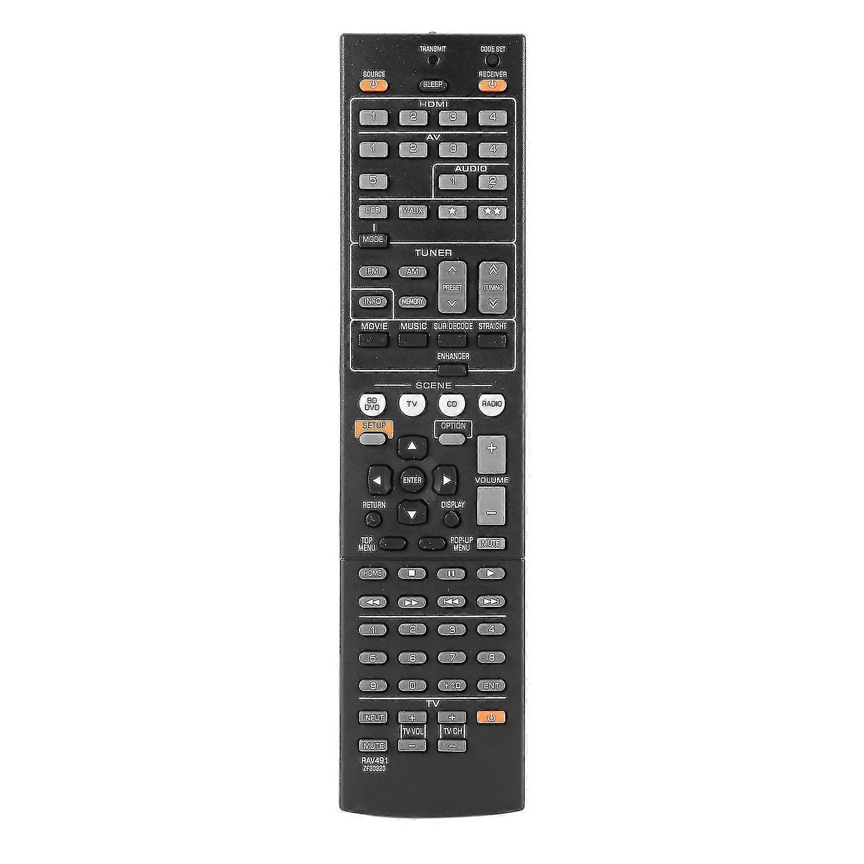 Télécommande pour Rx-v375 Rx-v467 Rx-v565 Rx-v567 Rx-v571 Rx-v665 Rx-v765 -3066 -4065 -30665 -3066bl Rx-v-B7-2025-ss