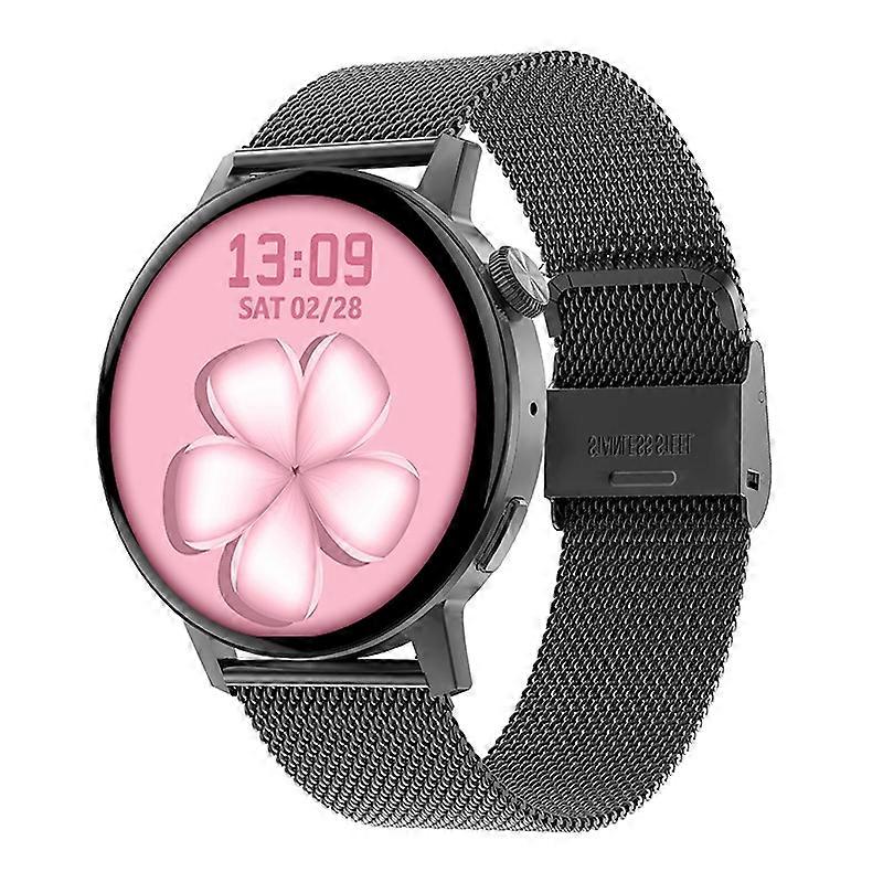 DT3 Mini Pulseira de Aço de 1,19 Polegadas Tela Colorida Relógio Inteligente