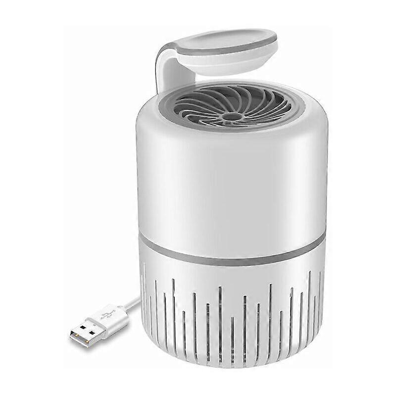 Electric Discharge Mosquito Killer Two-in-one Household Electric Mosquito Swatter (Xiao Lei Mosquito Killer Lamp (White)