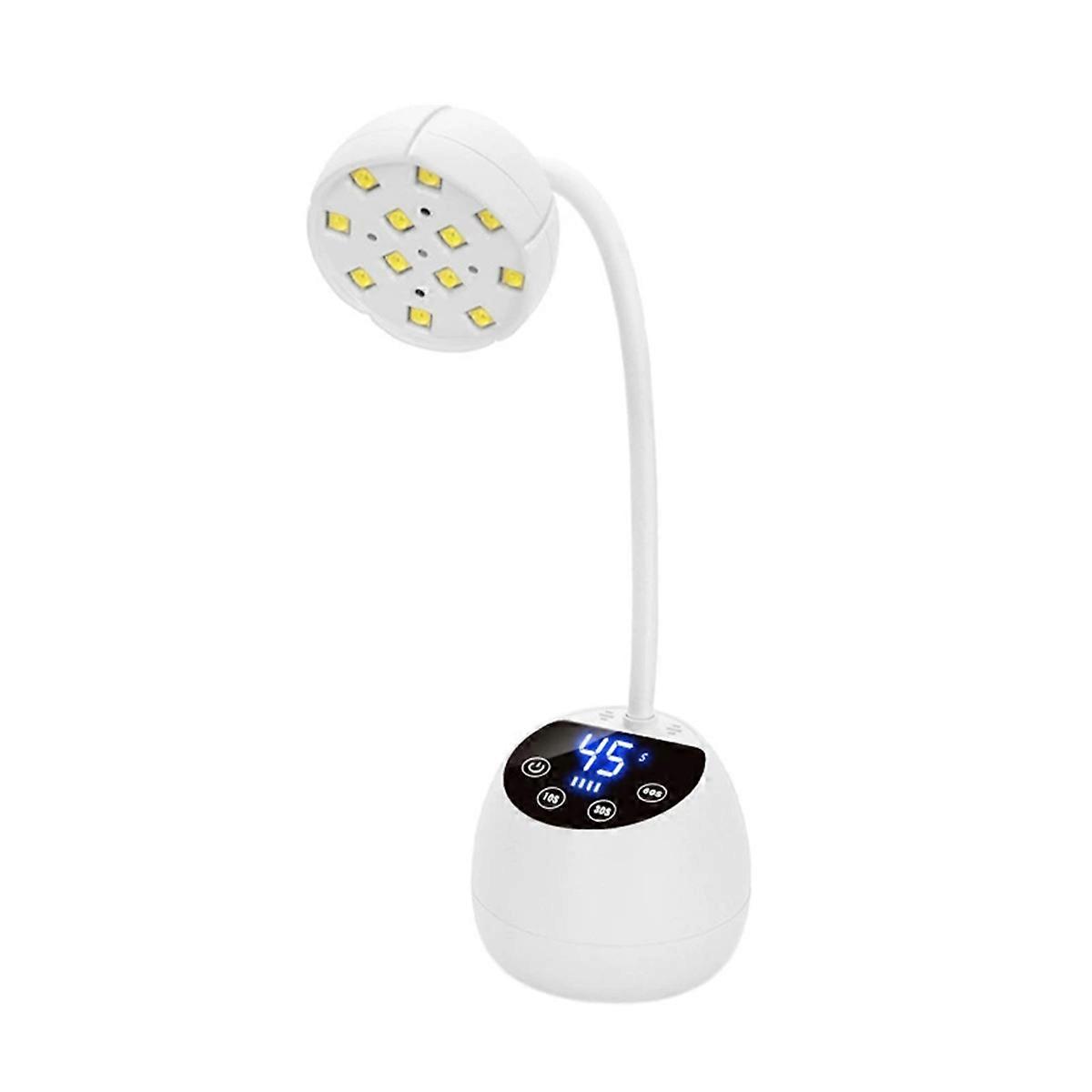 M2 Desktop Phototherapy Lamp Nail Lamp Nail Dryer White
