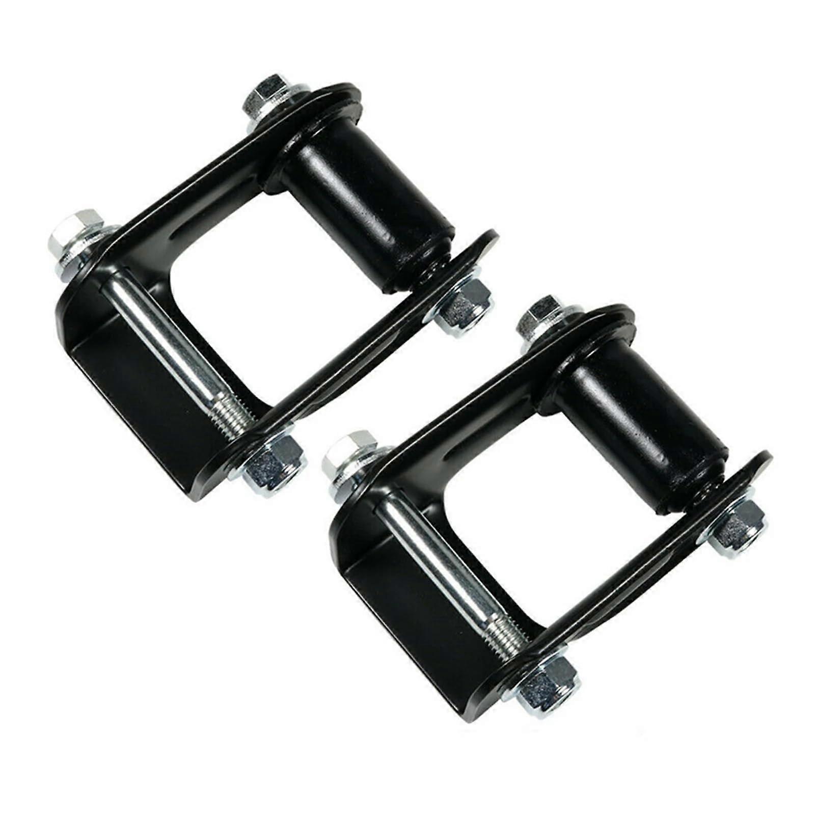 722028 2pcs Rear Leaf Spring Shackle Kit (Left Driver  Right Passenger Side) for 19942004 S10 GMC Sonoma