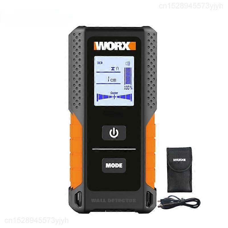 Xiaomi Worx Stud Finder WX085 3in1 Multifunctional Wall Detector Metal Wood & Amp AC Wire Finding Digital Display USB Detector