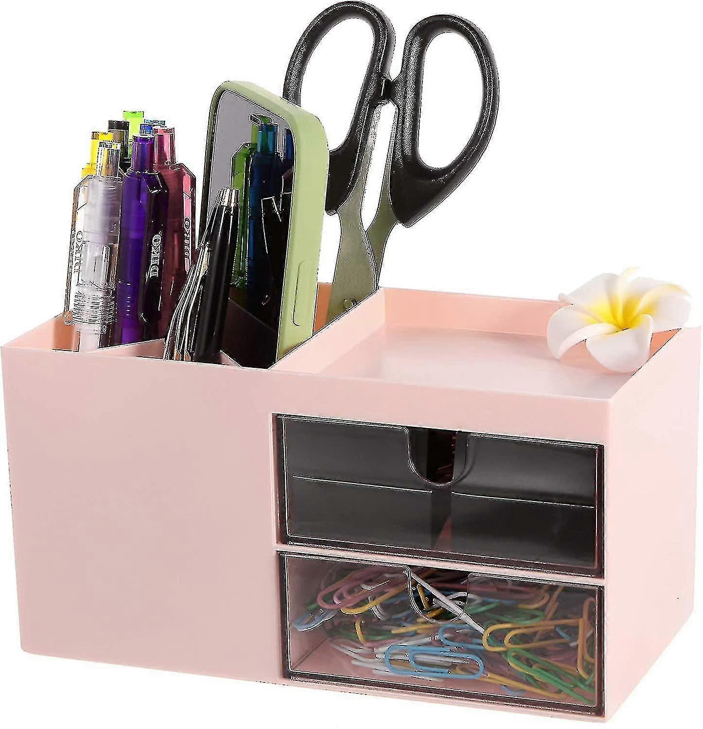Desktop Storage Box - Pink
