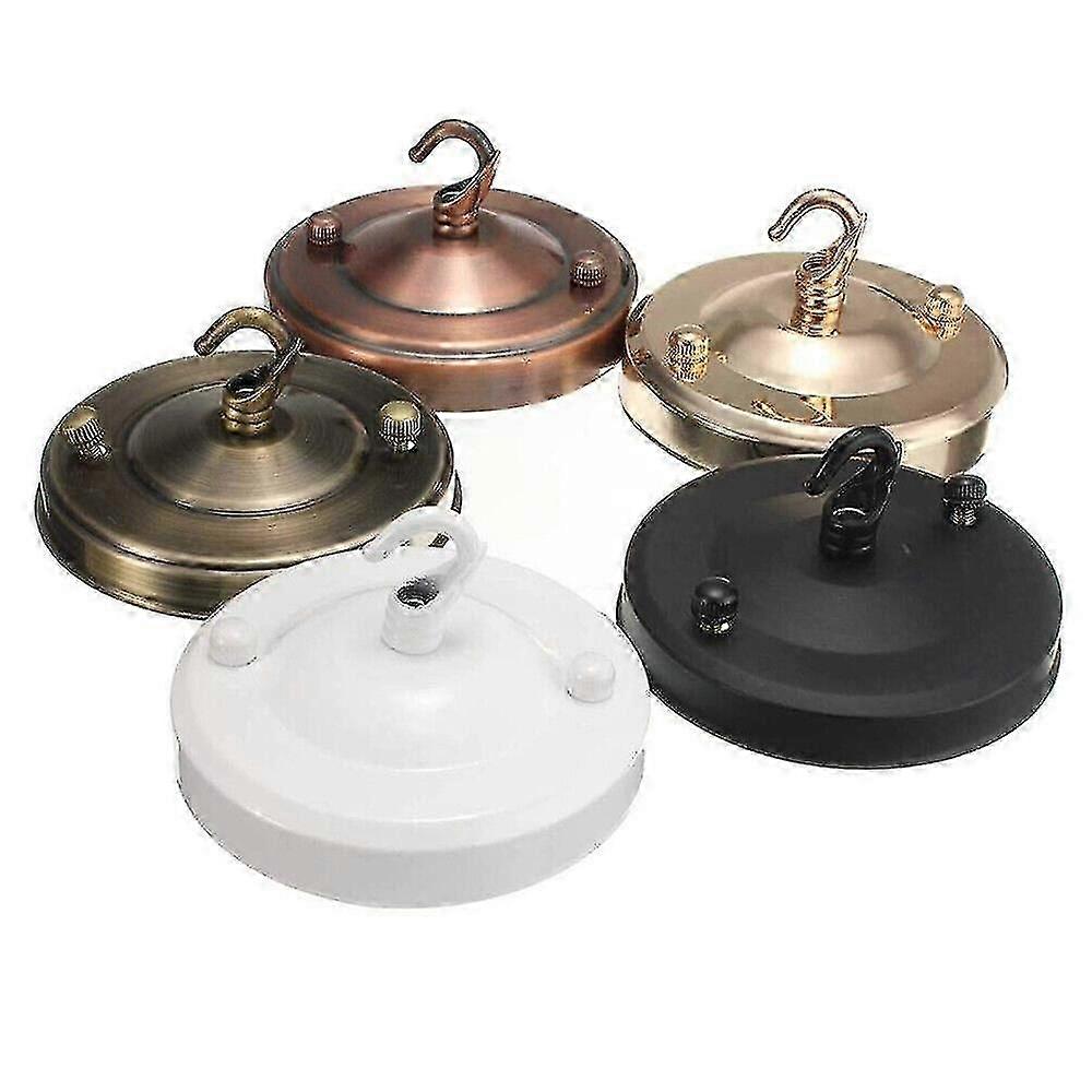 suitable for Vintage Ceiling Rose Hook Plate Holder Chandelier Lamp Light Fitting Roof 2pcs-YI  WU  CHUN  HUI
