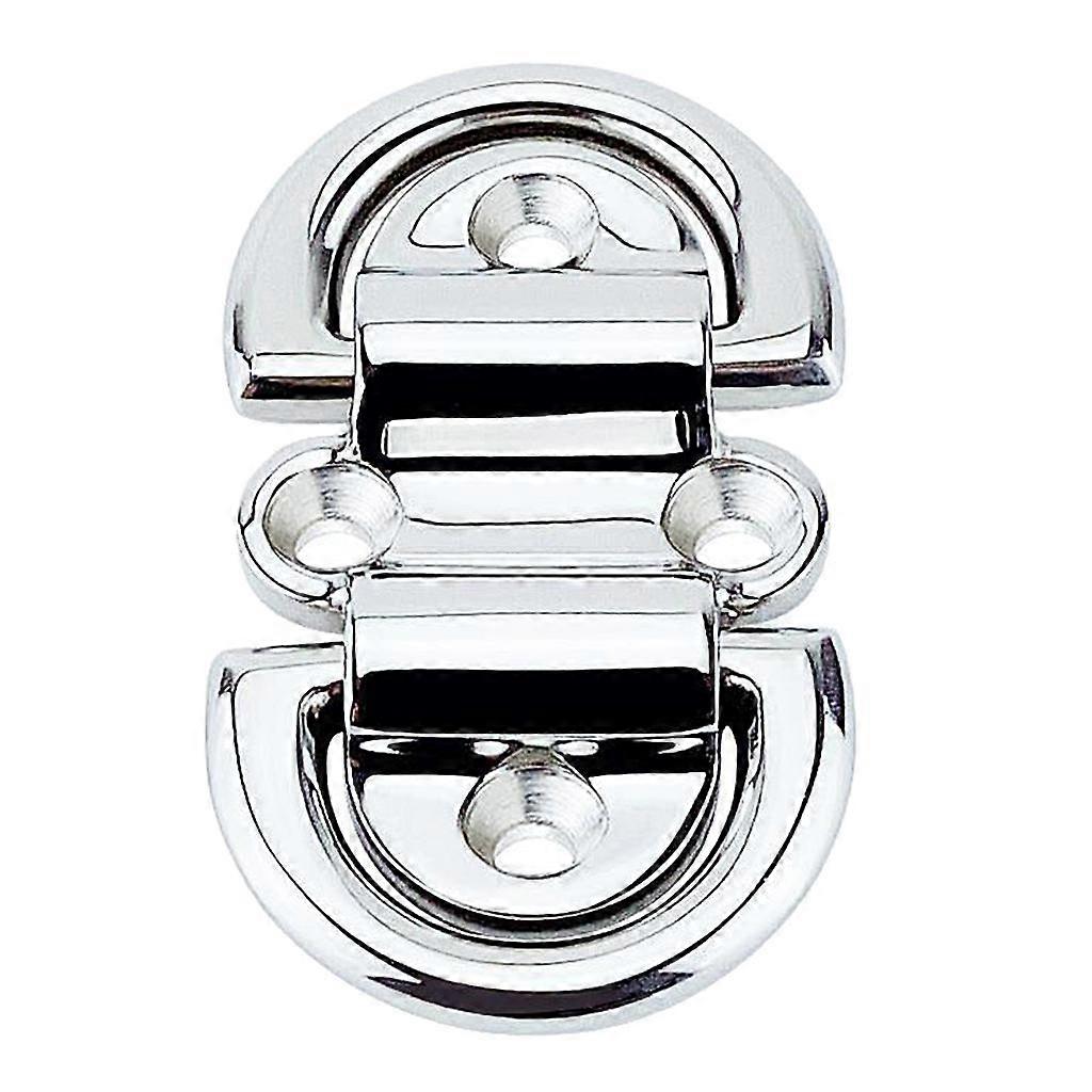 Folding Pad Eye Lashing D Ring Tie Down Point Anchor Fixing Cleat-Platte Anker