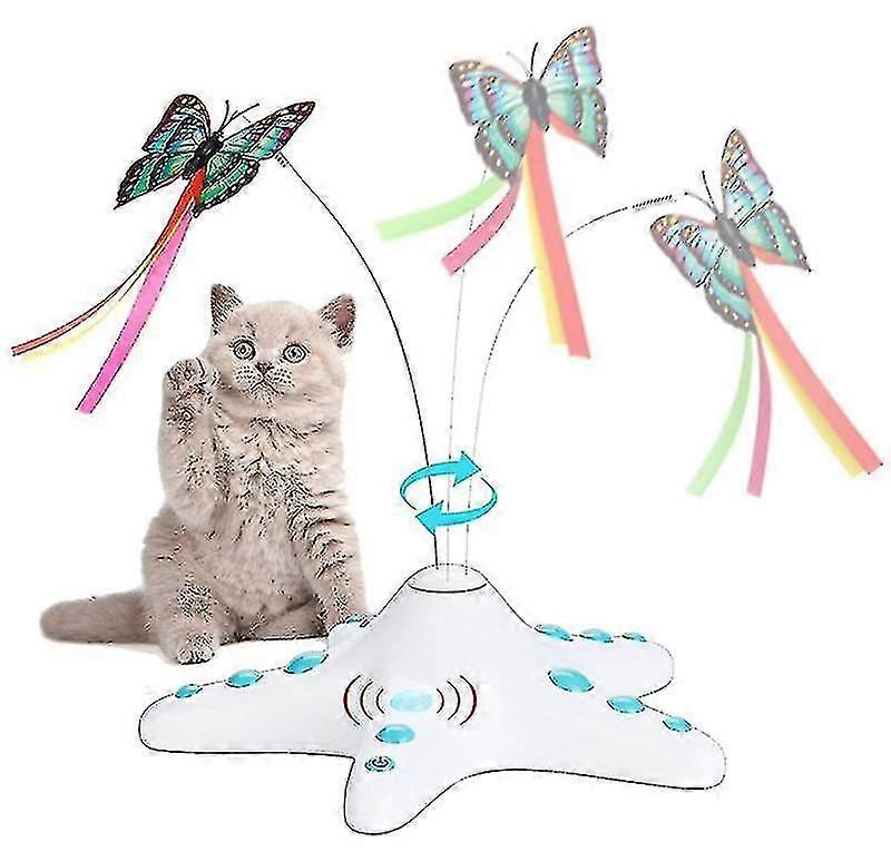 Interactive Cat Toy Interactive Kitten Toys Rotating Kitten