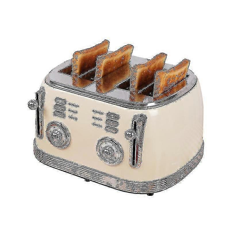 Four Piece Toaster. With Variable Browning Control