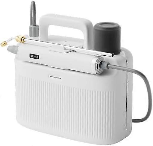 Battery Powered Sprayer 1.32 Gallon Electric Rechargeable Handheld Garden Sprayer with Powerful Motor and Adjustable Nozzle
